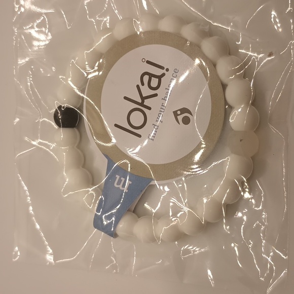 Lokai - NWT Classic Lokai Balance Silicone Bracelet Slide On Size L / M - Picture 15 of 16